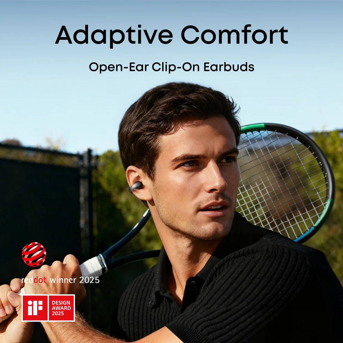 Anker Soundcore AeroClip Open Ear Earbuds Free Clip