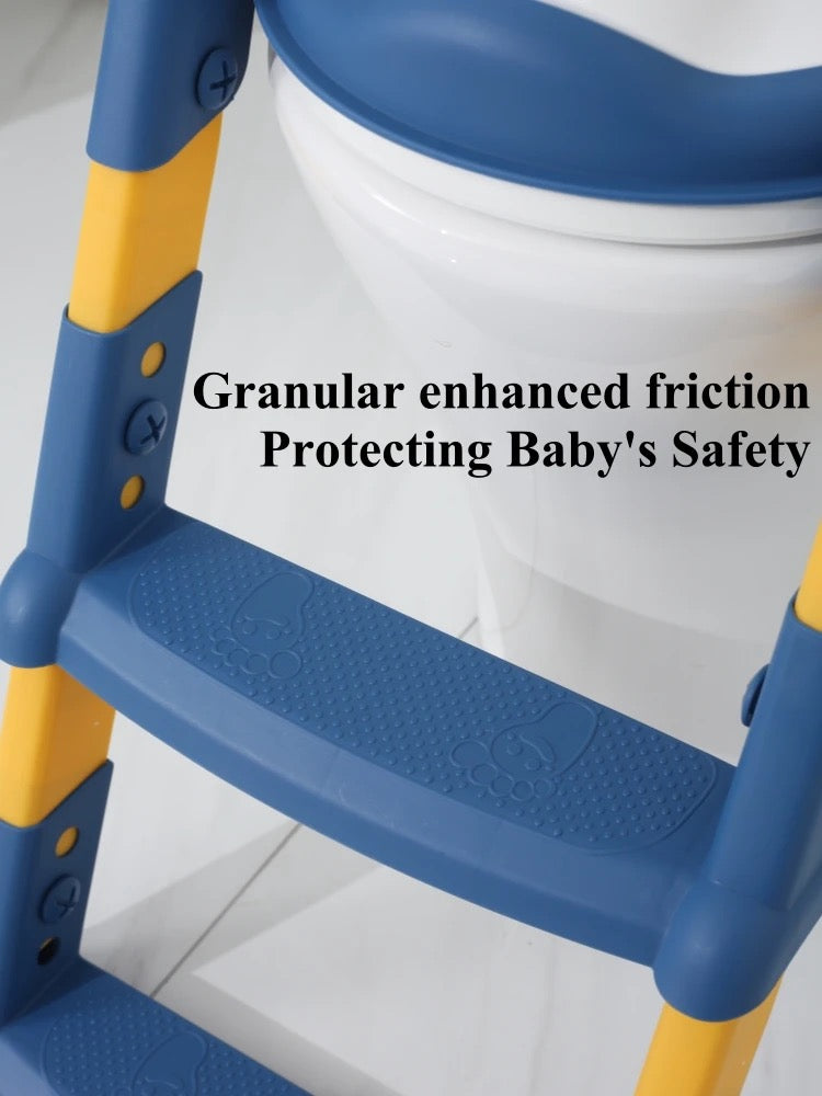 🚽 Kids’ Toilet Training Ladder Seat – Safe, Fun & Easy Potty Training (Very durable)