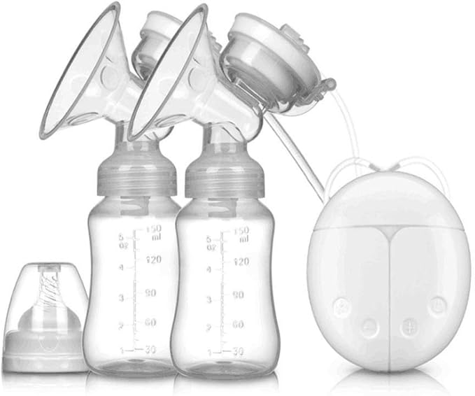 Double Electric Breast Pumps Powerful Nipple Suction