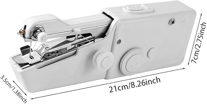 Handheld Sewing Machine, for Quick Repairs & DIY, Sew Clothes, Fabrics, Curtains