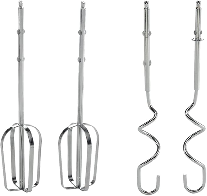 Egg and dough beater hand mixer electric white color