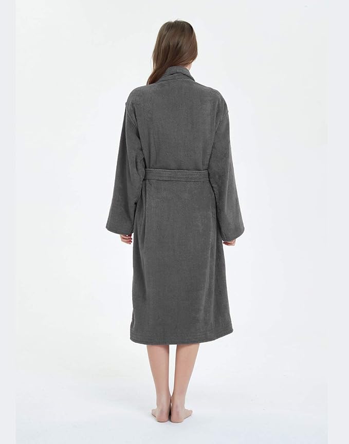 100% Cotton Terry Bath Robe, Men and Women,Soft & Warm Fleece Home Bathrobe ( high quality)
