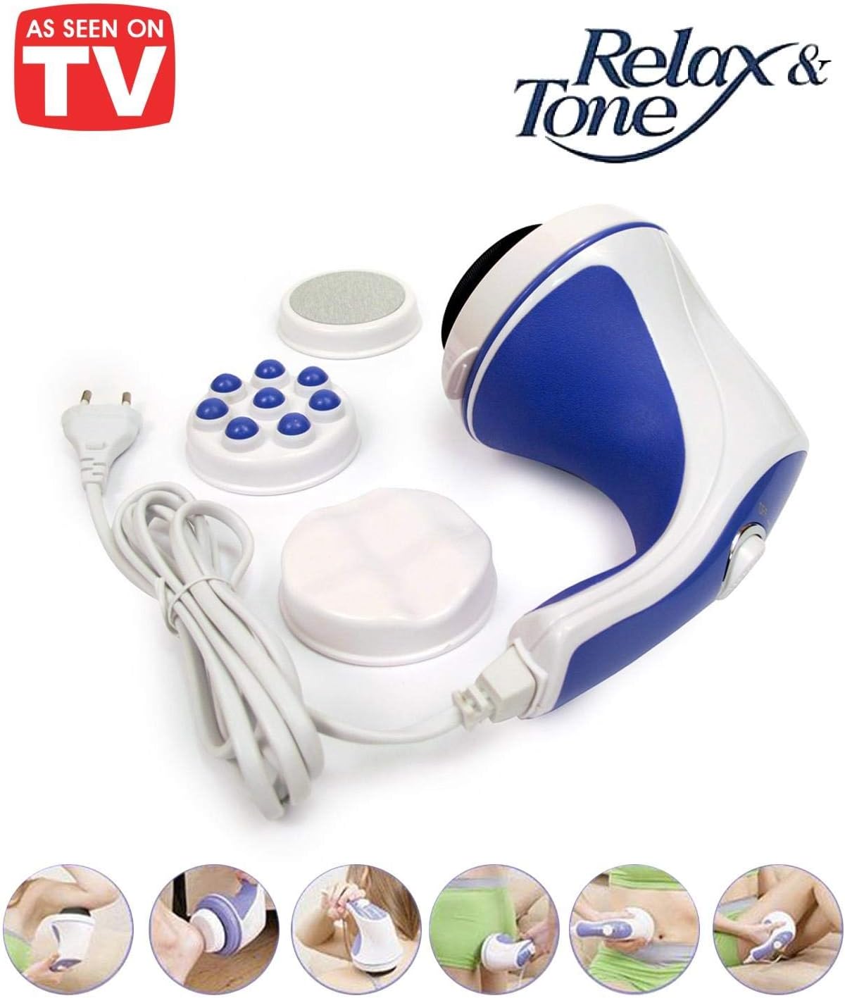 5 In 1 Full Relax Tone Spin Body Massager