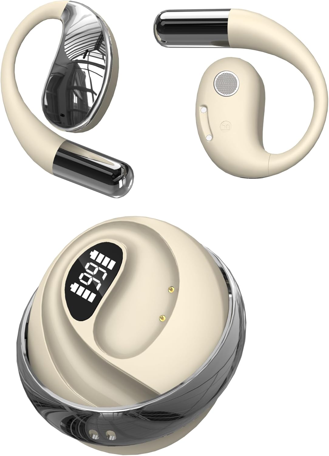 Language Translator Bluetooth Earbuds, 3 in 1 (with no ear pain)