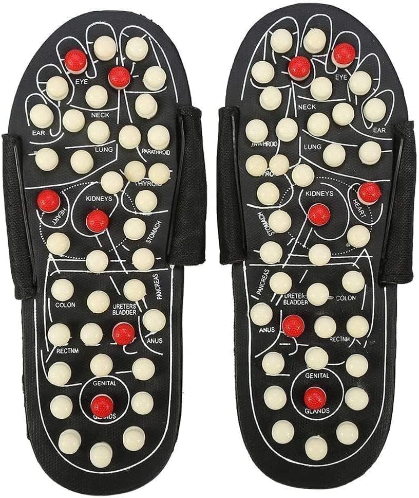 Reflexology Massage Slippers, Acupressure Foot Massager