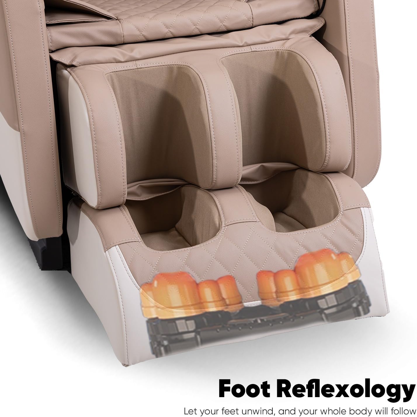 Full Body Massage Chair Recliner with 6 Auto Programs