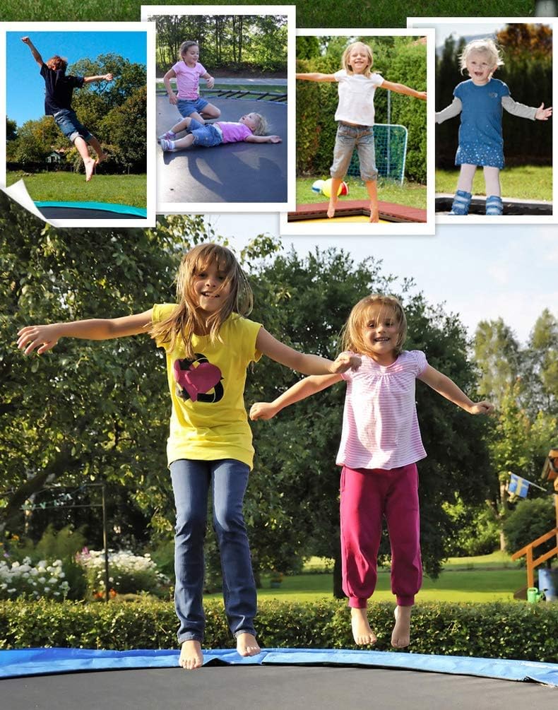 8Ft Wave Springsafe Trampoline & Enclosure
