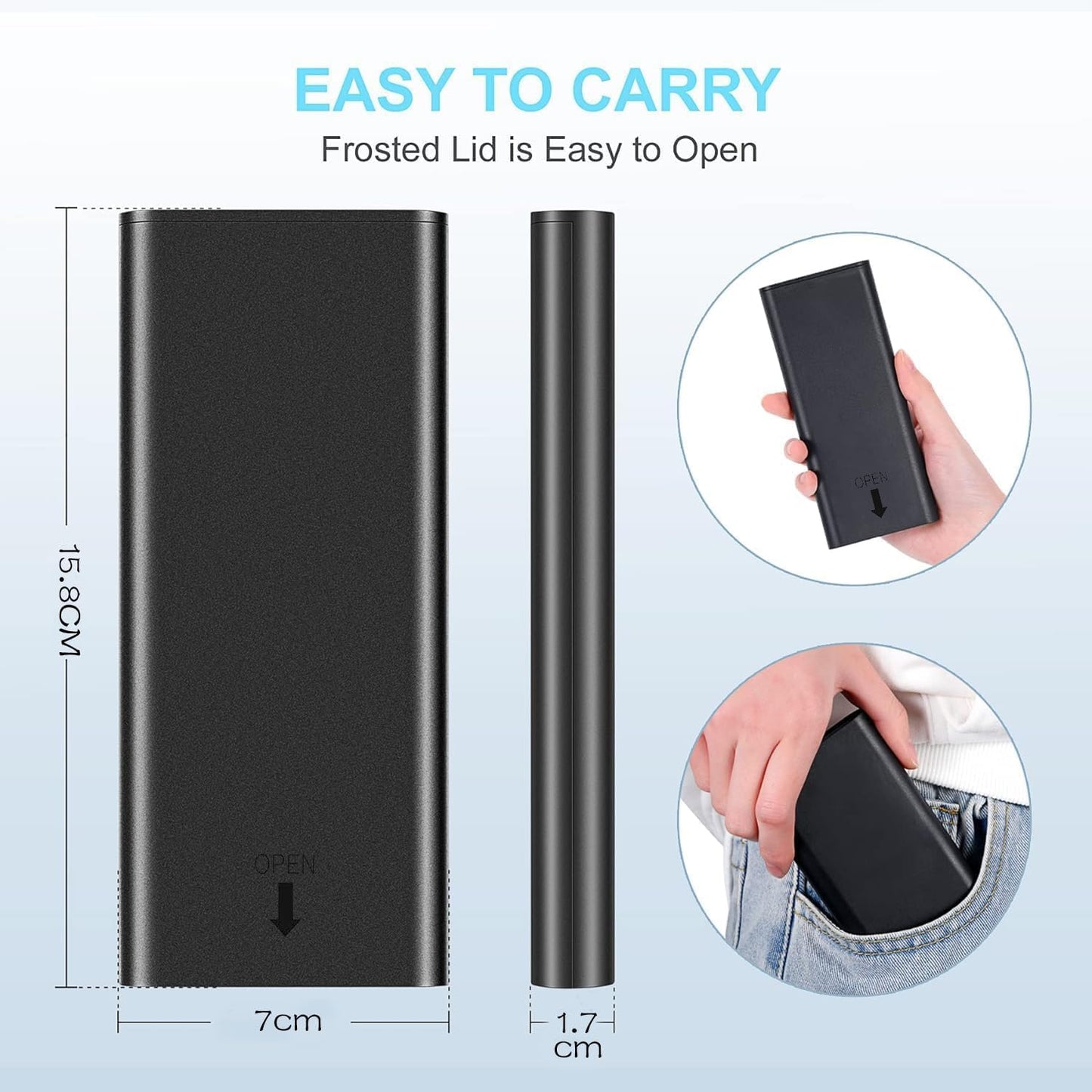 Portable Precision Screwdriver Set, 24 in 1 with Magnetic Driver Bits Set