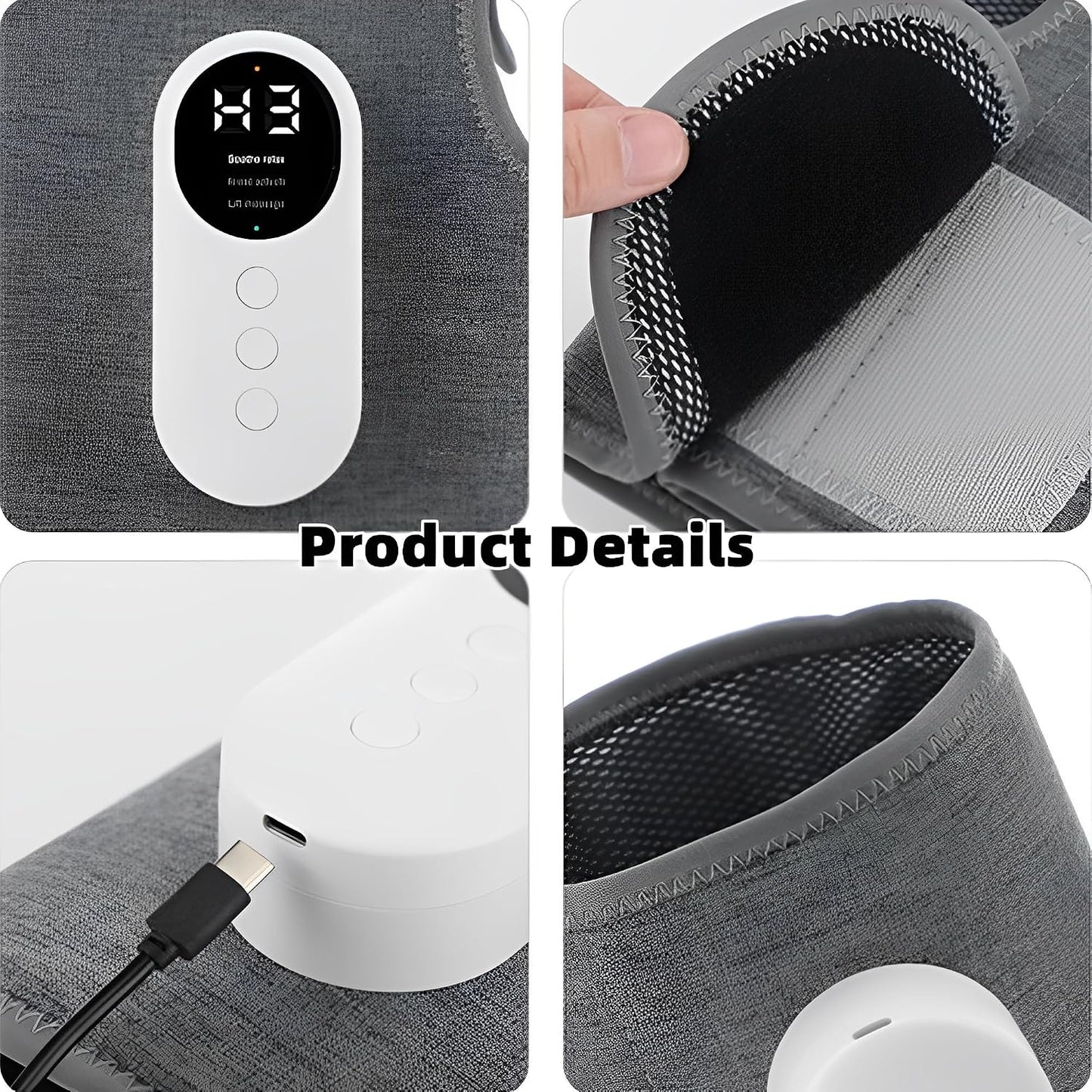 Calf Air Compression Massager for Circulation and Pain Relief, Leg Massager