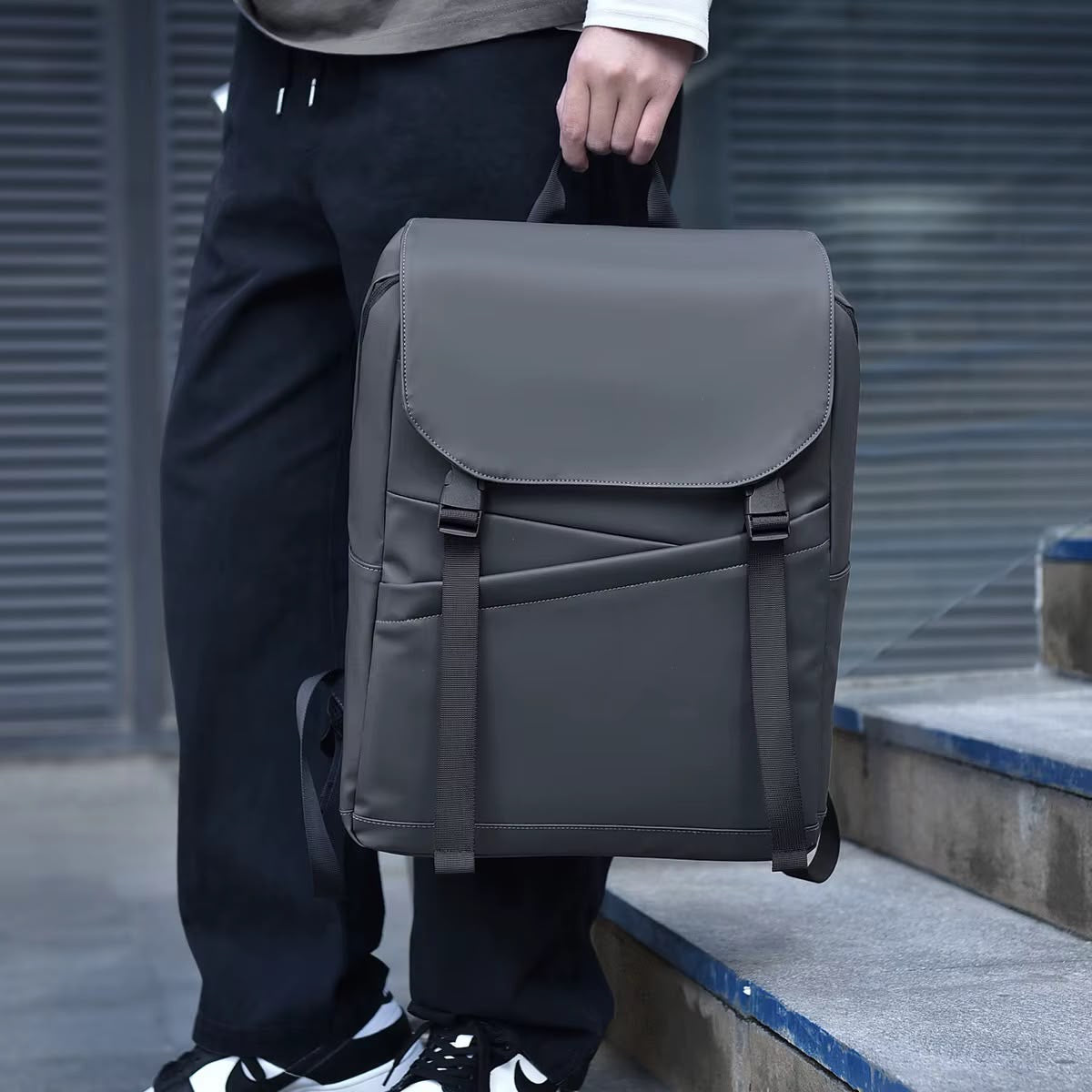 Sleek Unisex Travel Backpack for Work, School & Everyday Use