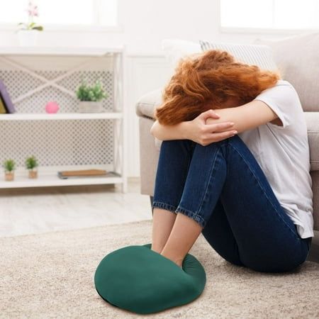 Electric adjustable heat Foot Warmer, Wormwood Heating, fluffy style office , home adventure use