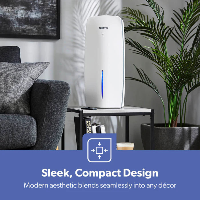 Smart Digital Geepas 2-in-1 Air Purifier + Humidifier (Health Recommend)