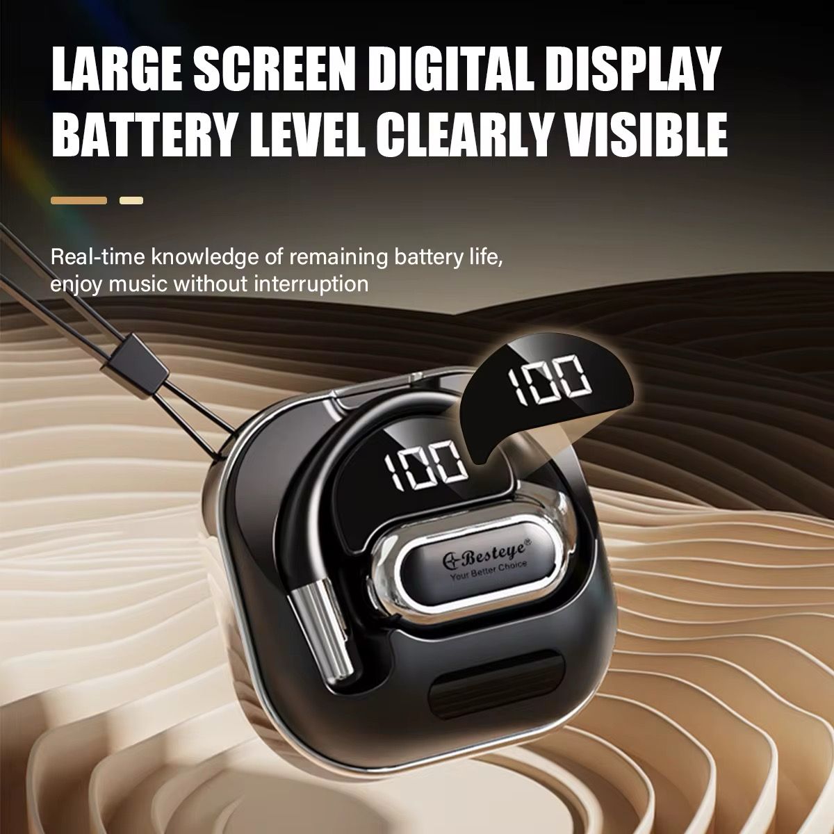 Language Translator Earbuds, 3 in 1 Translation Earbuds over 100 Languages & Accents&10 Offline Packs, Two Way Translation Device for Travel and Business Meetings