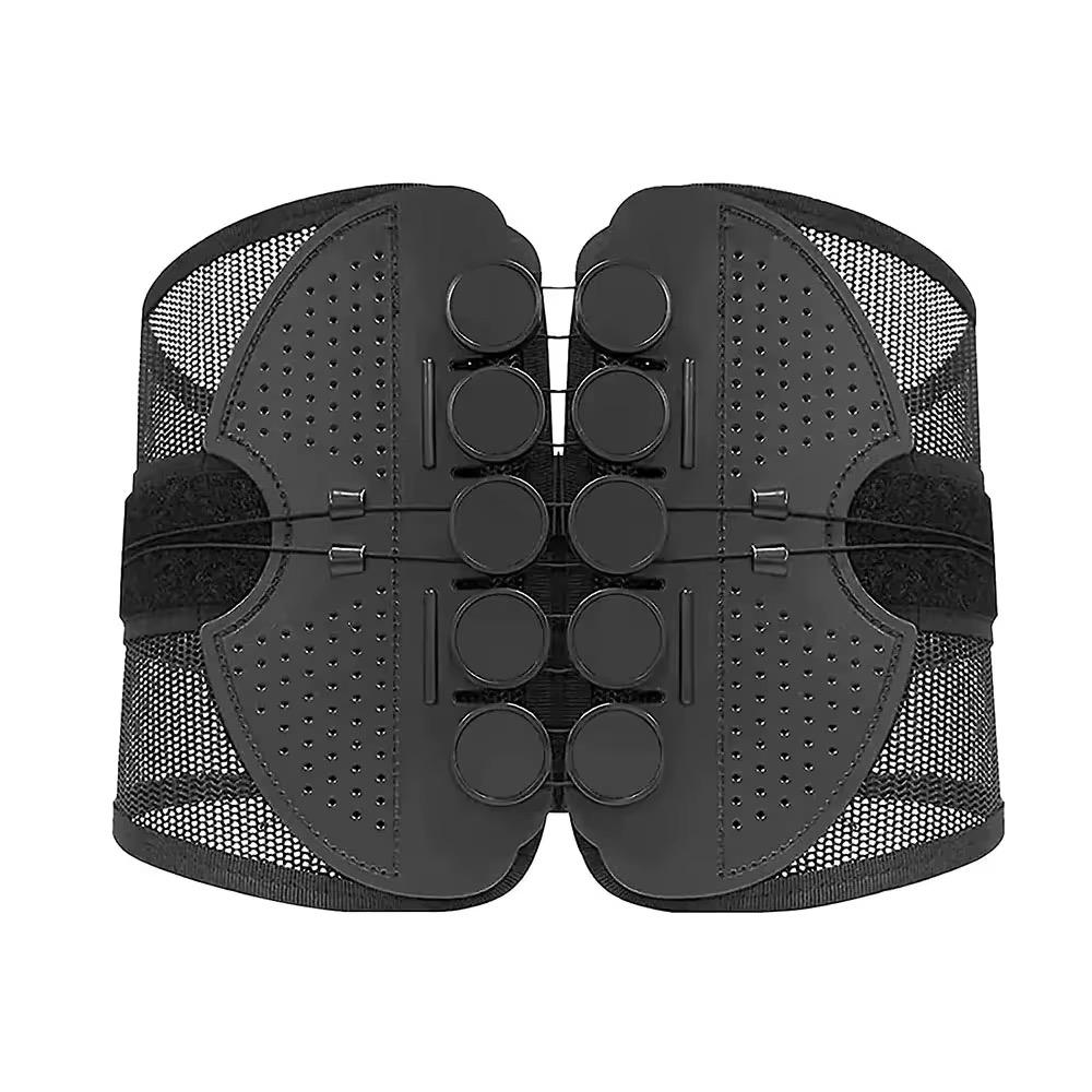 Lumbar draw string support belt , back pain relief