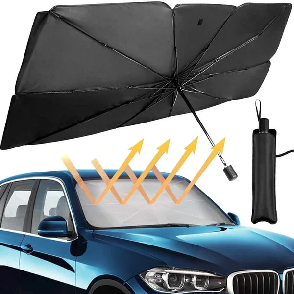 Car WindScreen Umbrella Cover, safety interior (Very durable and portable)