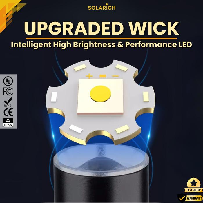 High power flashlight + Tungsten side light