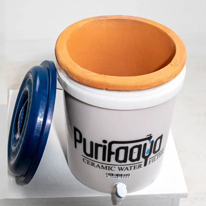 Purifaaya ceramic water filter 20litres