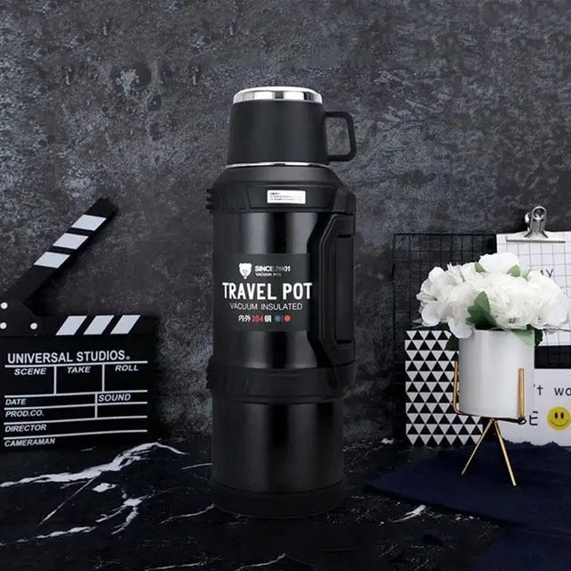 Insulated Travel Pot flask Portable Tea Pot