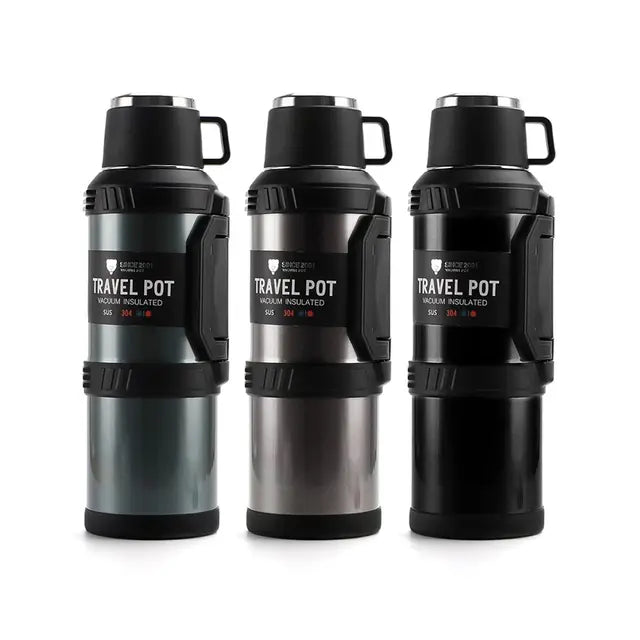 Insulated Travel Pot flask Portable Tea Pot