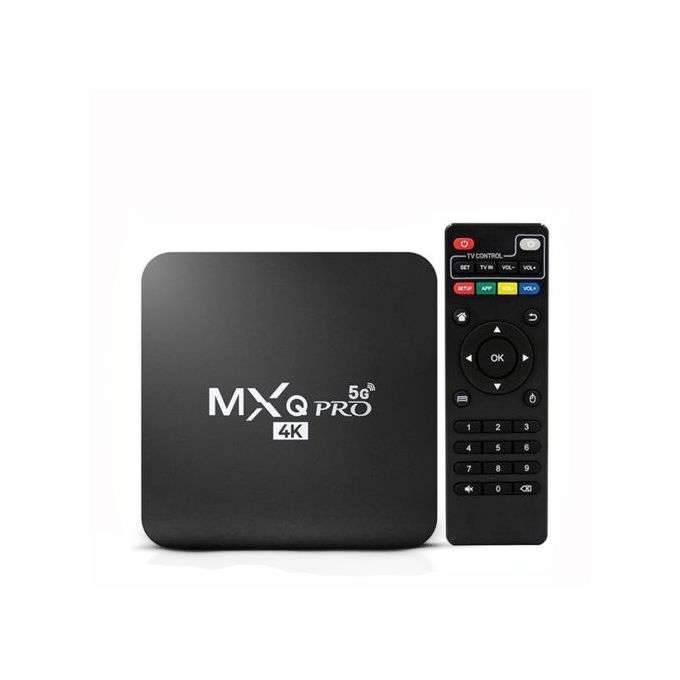 MXQ Pro smart Android 12 TV Box for any digital Tv