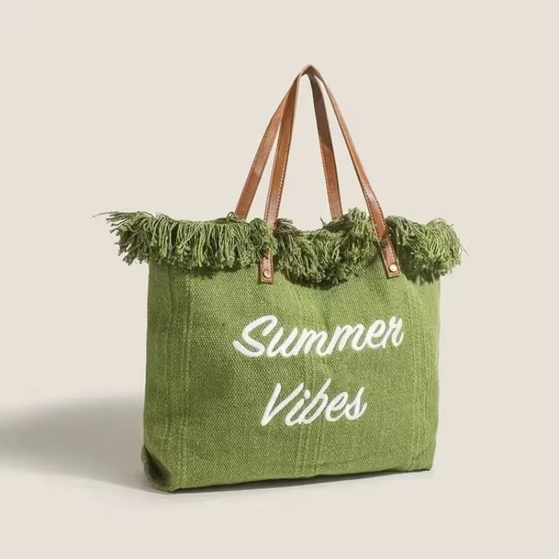 Women’s Fringe Tote Bag – Stylish Everyday Shoulder Bag