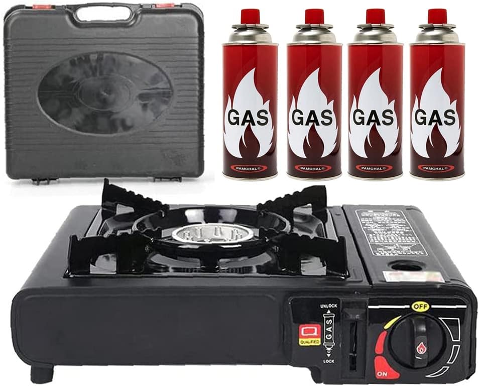 Elite Portable Precision Camping Stove™ + four gas burners
