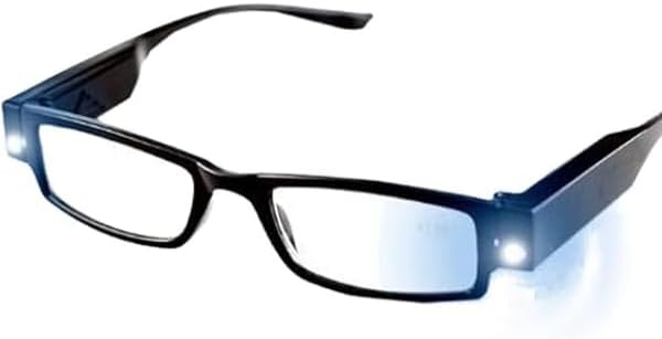 Relaxing LED Light Reading Glasses
