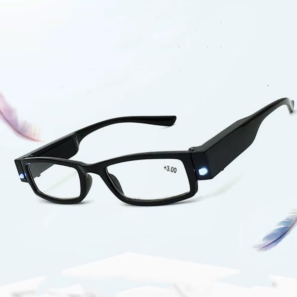 Relaxing LED Light Reading Glasses