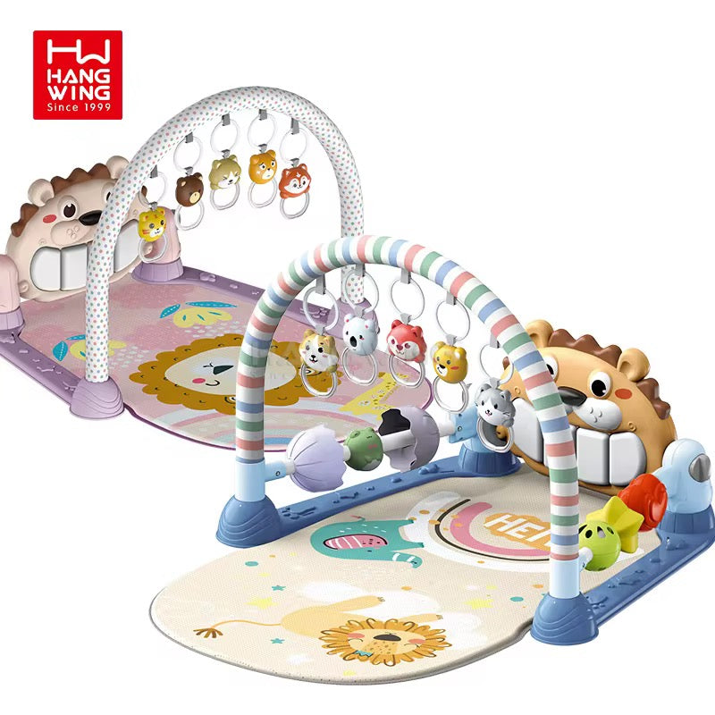 Pedal piano play gym infant toddler