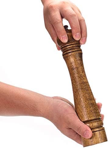 Wooden Salt and Pepper Grinder Set (2pcs)