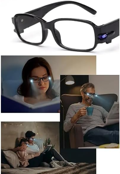 Relaxing LED Light Reading Glasses