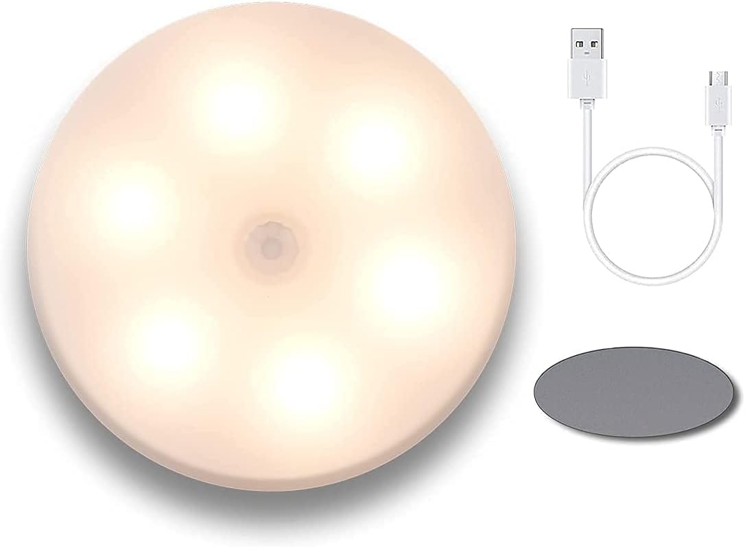Led Wireless Night Light Motion Sensor Cabinet Light Human Body