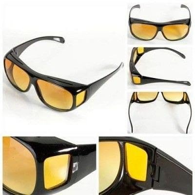 HD Vision Wrap Around Over Glasses Sunglasses Day & Night Driving