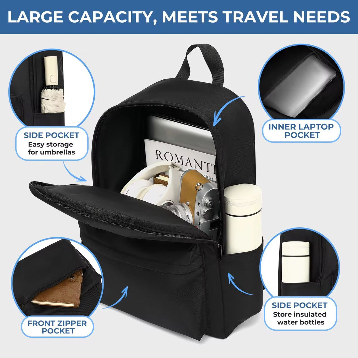 Smooth Finish Everyday Backpack bag