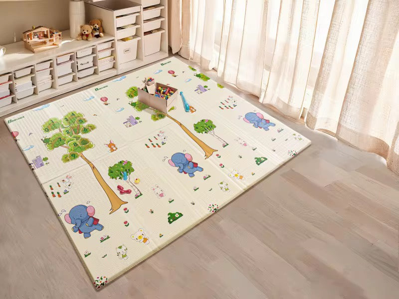 Foldable baby play mat 6by6