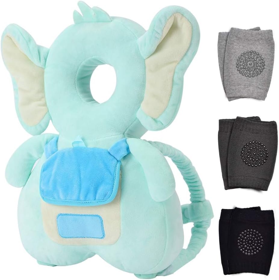 👶 Baby Anti-Falling Head Protector + Free Knee Pads