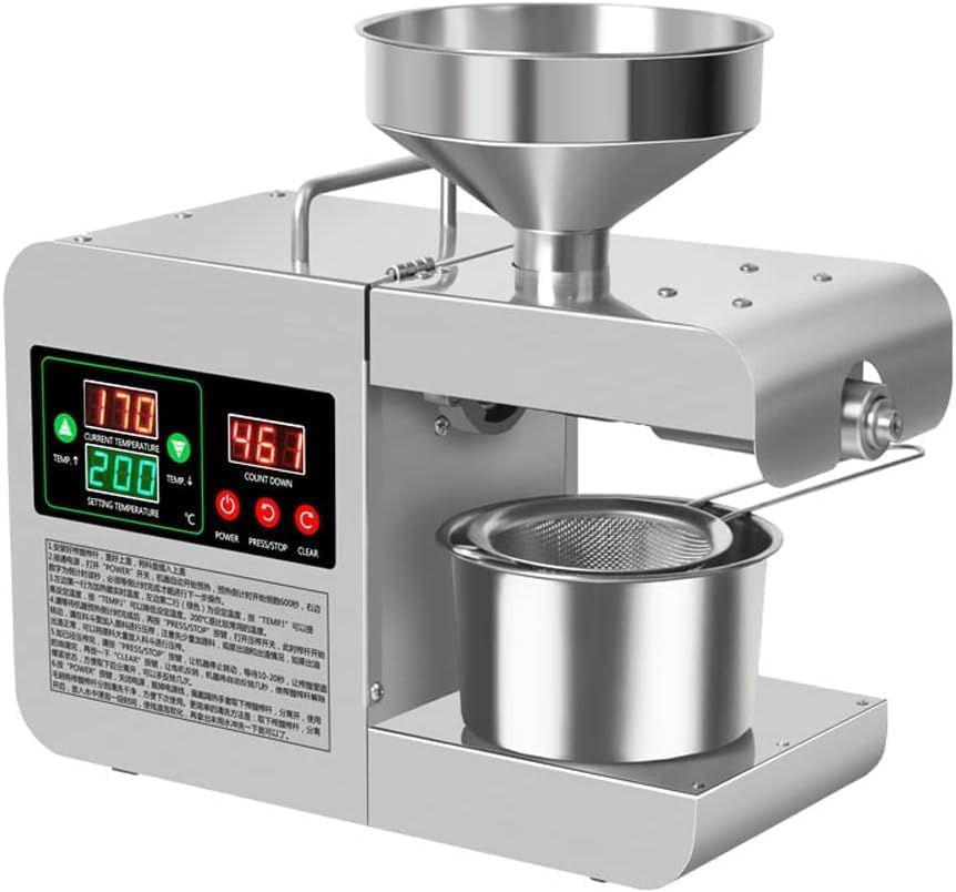 Electric Family/Commercial Healthy Extractor Oil Press Machine