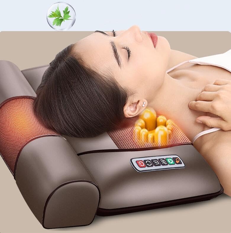 Full Body Massage Mat with Heat Massage Chair pad, Neck Foot Massager , shiatsu