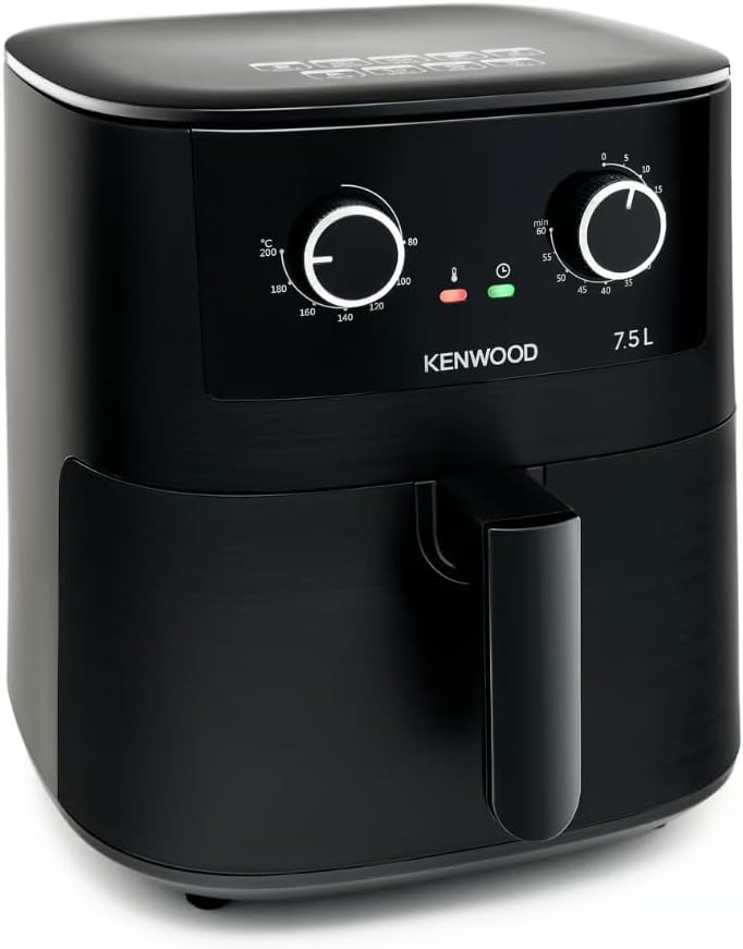 Kenwood 7.5L Airfryer – Black | Healthy, Fast & Family-Size Cooking 🍟🔥