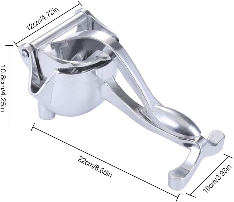 Premium Stainless Steel Manual Juicer – Effortless Squeeze, Maximum Juice!