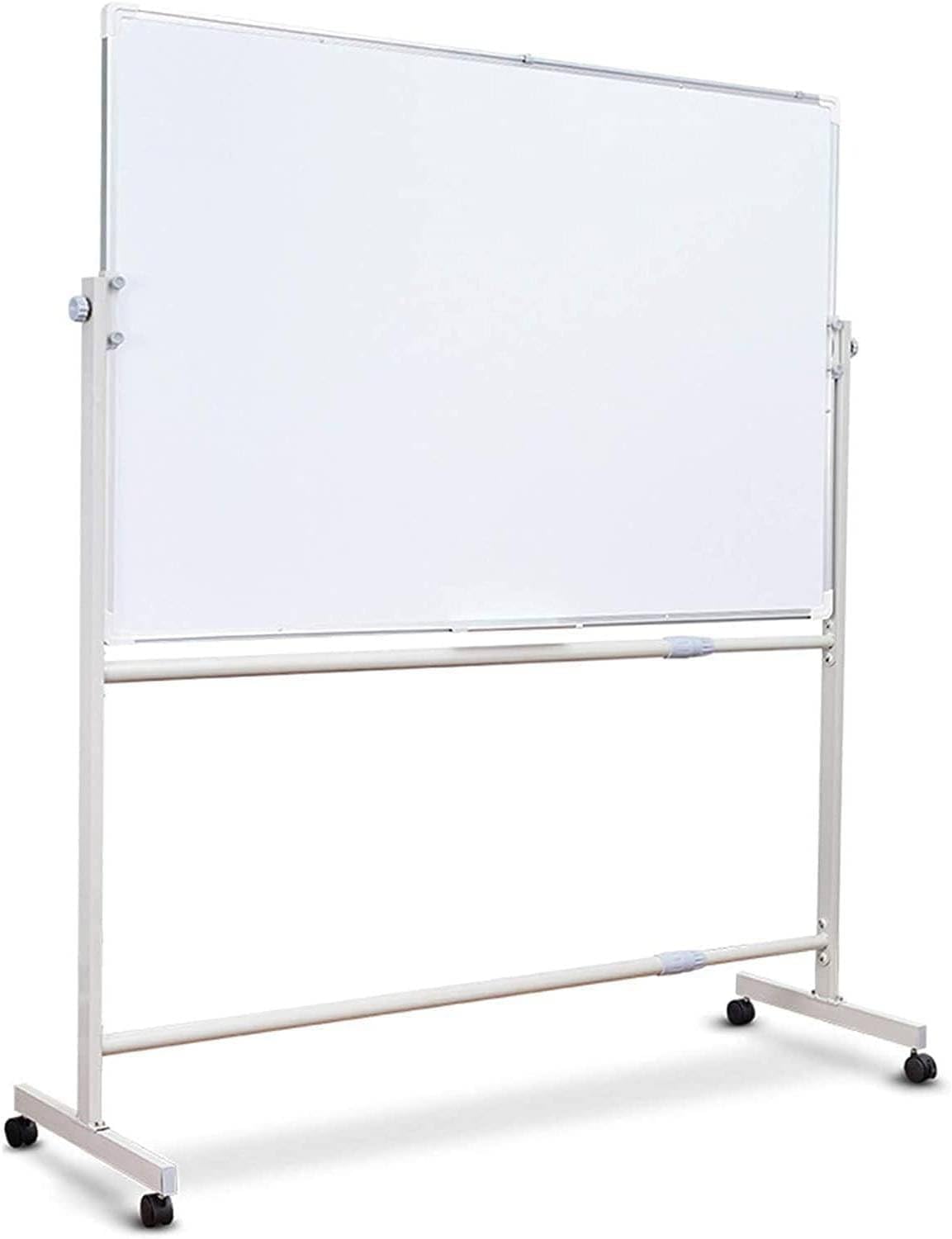 Double Sided Magnetic moveable whiteboard ,comes  with free magnetic Erasable markers (3pcs) & 1 duster eraser