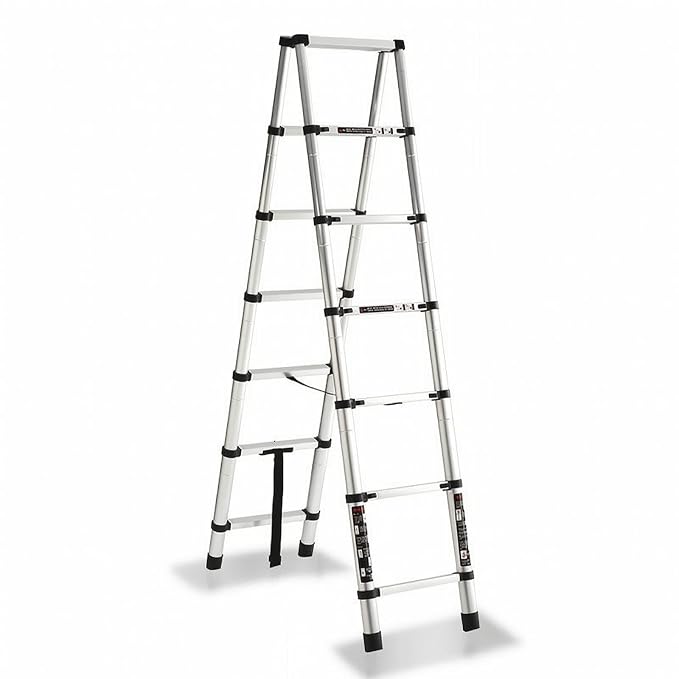 Ladder Aluminum Folding Ladder Telescopic Stepladder