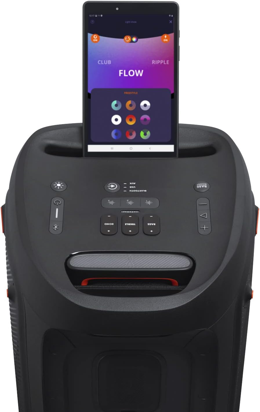JBL PartyBox 310 Portable Party Speaker with Dazzling Lights and Powerful JBL Pro Sound, 18H Battery