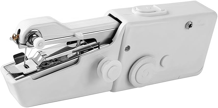 Handheld Sewing Machine, for Quick Repairs & DIY, Sew Clothes, Fabrics, Curtains