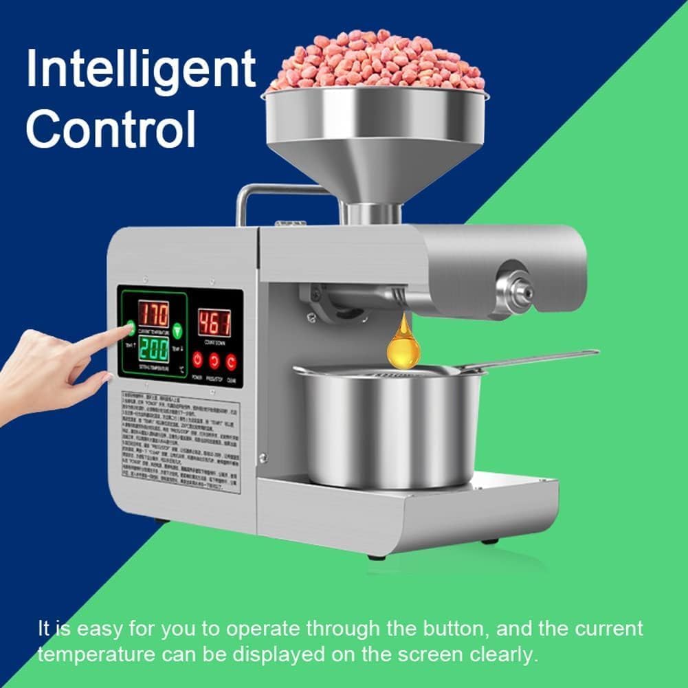 Electric Family/Commercial Healthy Extractor Oil Press Machine