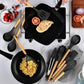 SHOPPING VIBES Your One Stop Shop 12PCS Kitchen Utensil Set Silicone Cooking Utensils Kit