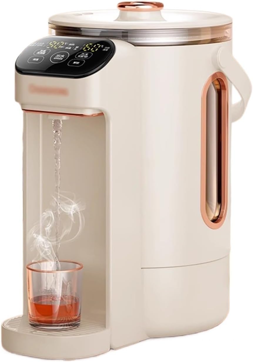 Portable desktop instant water heating dispenser