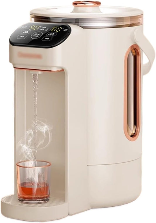 Portable desktop instant water heating dispenser