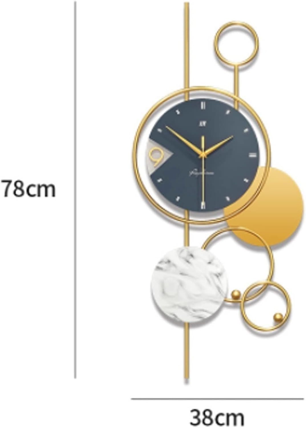 Wall Clock Decorative Clock Living Room Simple Home Dining