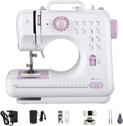Automatic Electric sewing machine both electric and battery powered for home and leisure art work